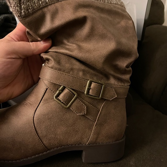 Brand new brown torrid Moto boots - Picture 4 of 6